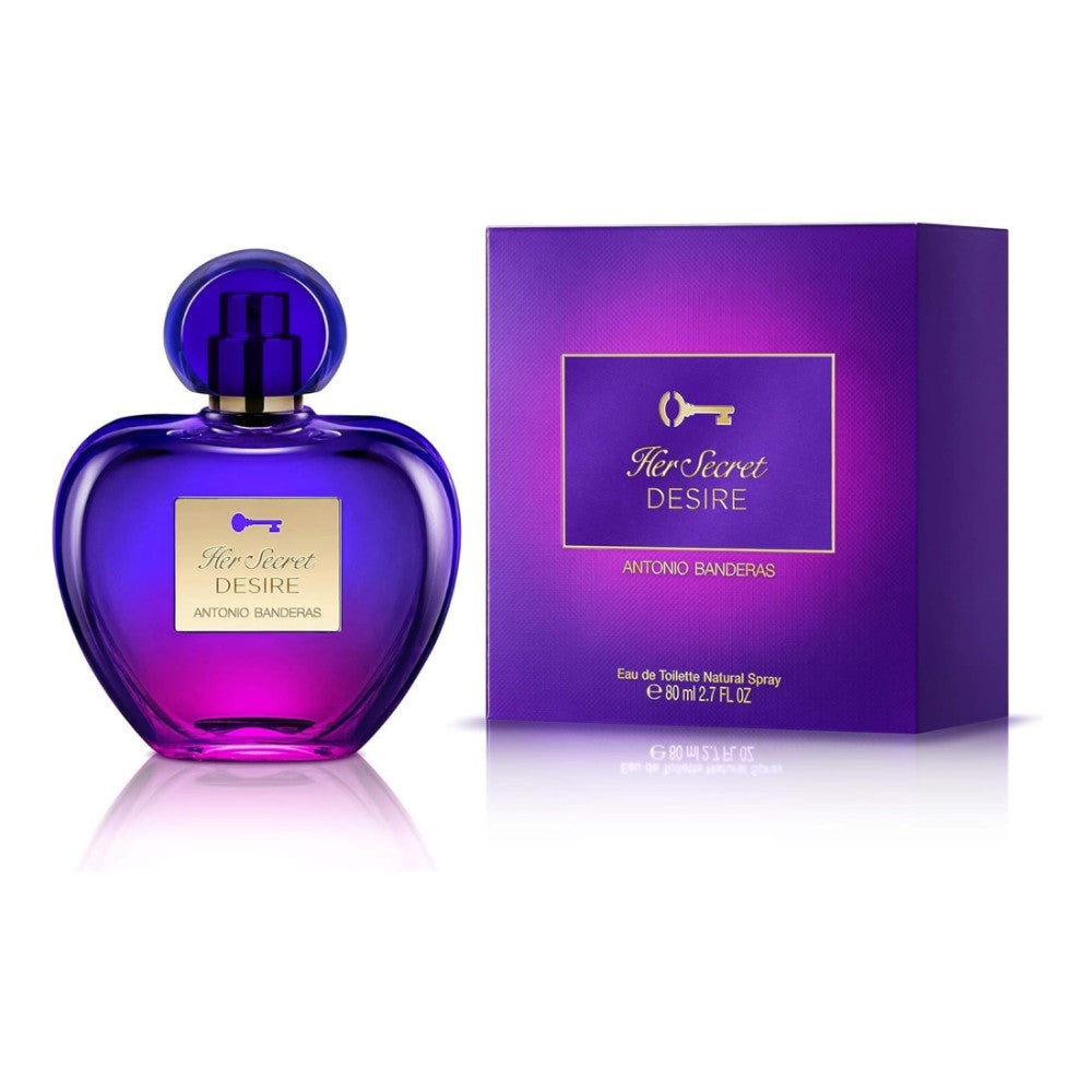 Antonio Banderas Her Secret Desire EDT 80ML (For Women)