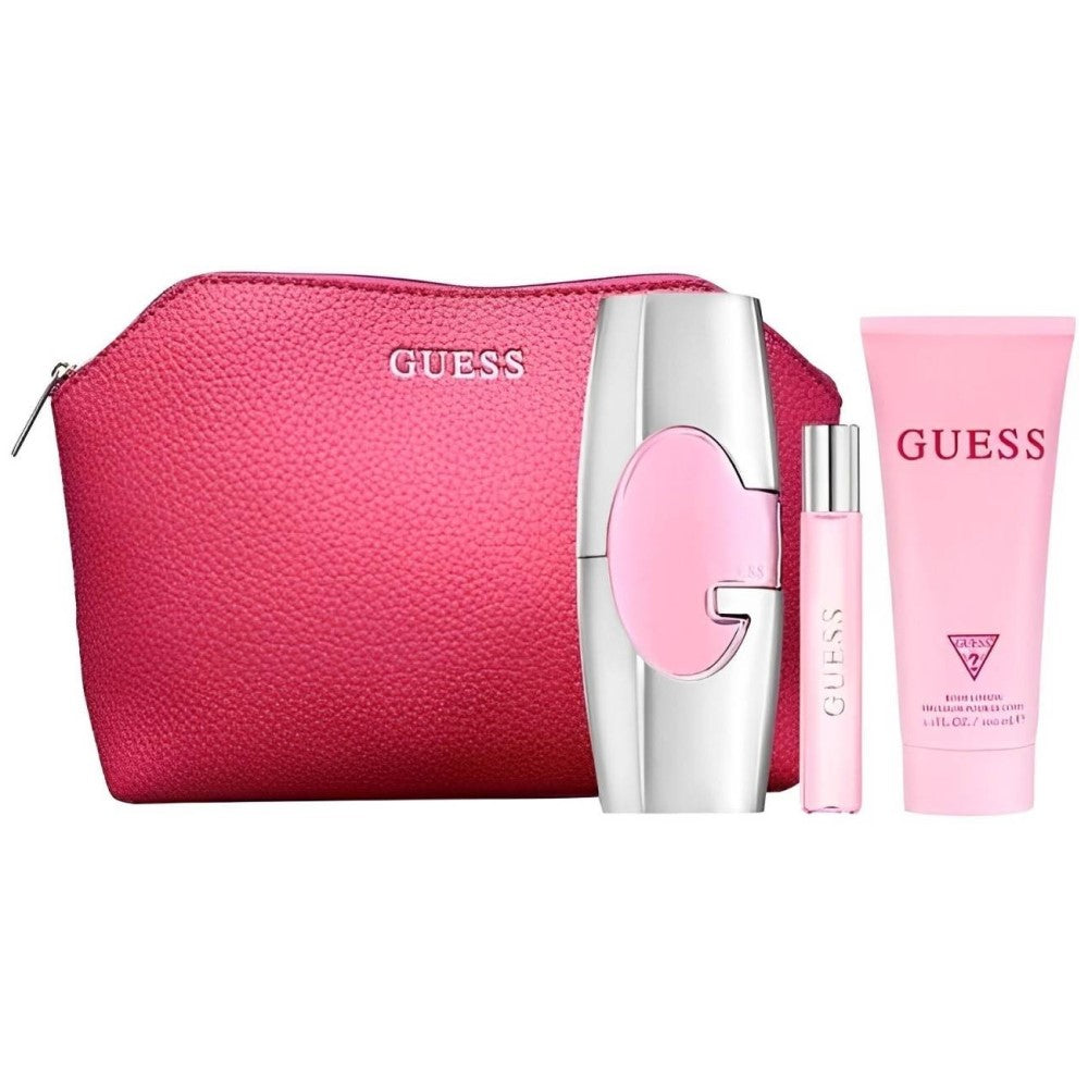 Guess Pink (W)Set EDP 75ML+EDP 15ML+BL100ML+Pouch (2023)