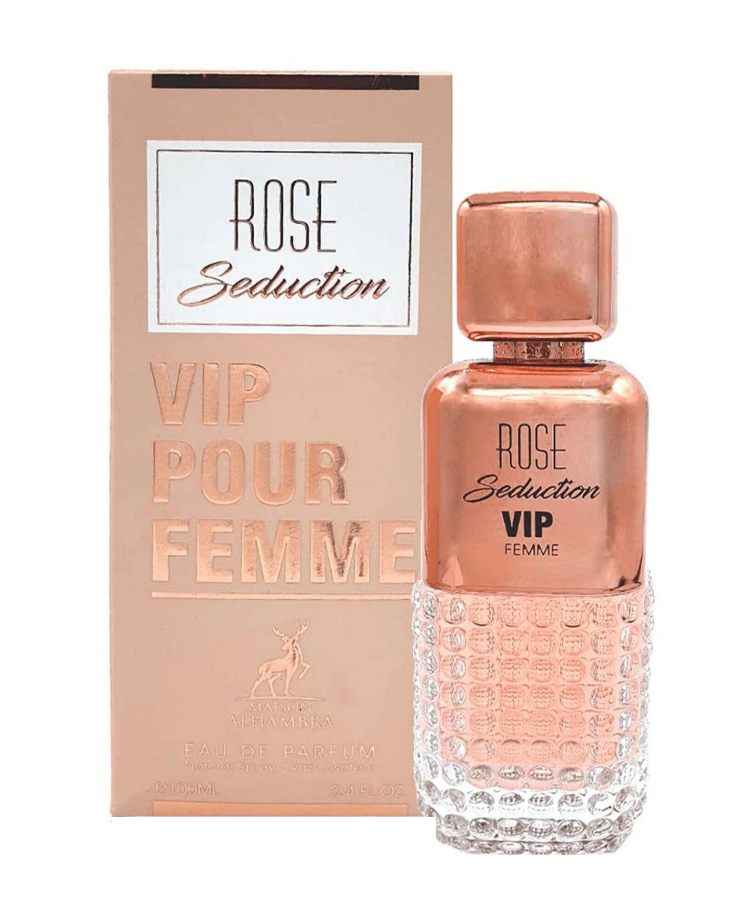 Maison Alhambra Rose Seduction VIP Pour Femme EDP 100ML