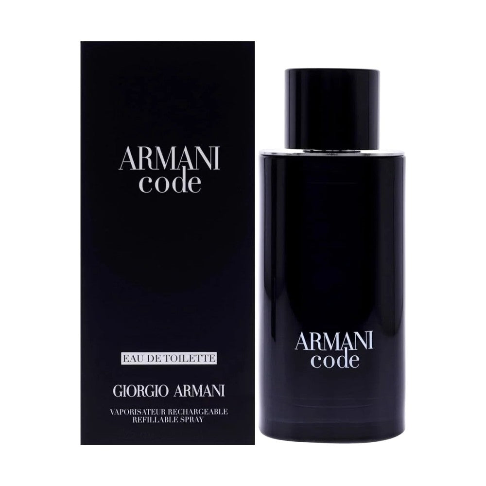 Giorgio Armani Code EDT 125ML Refillable (For Men)