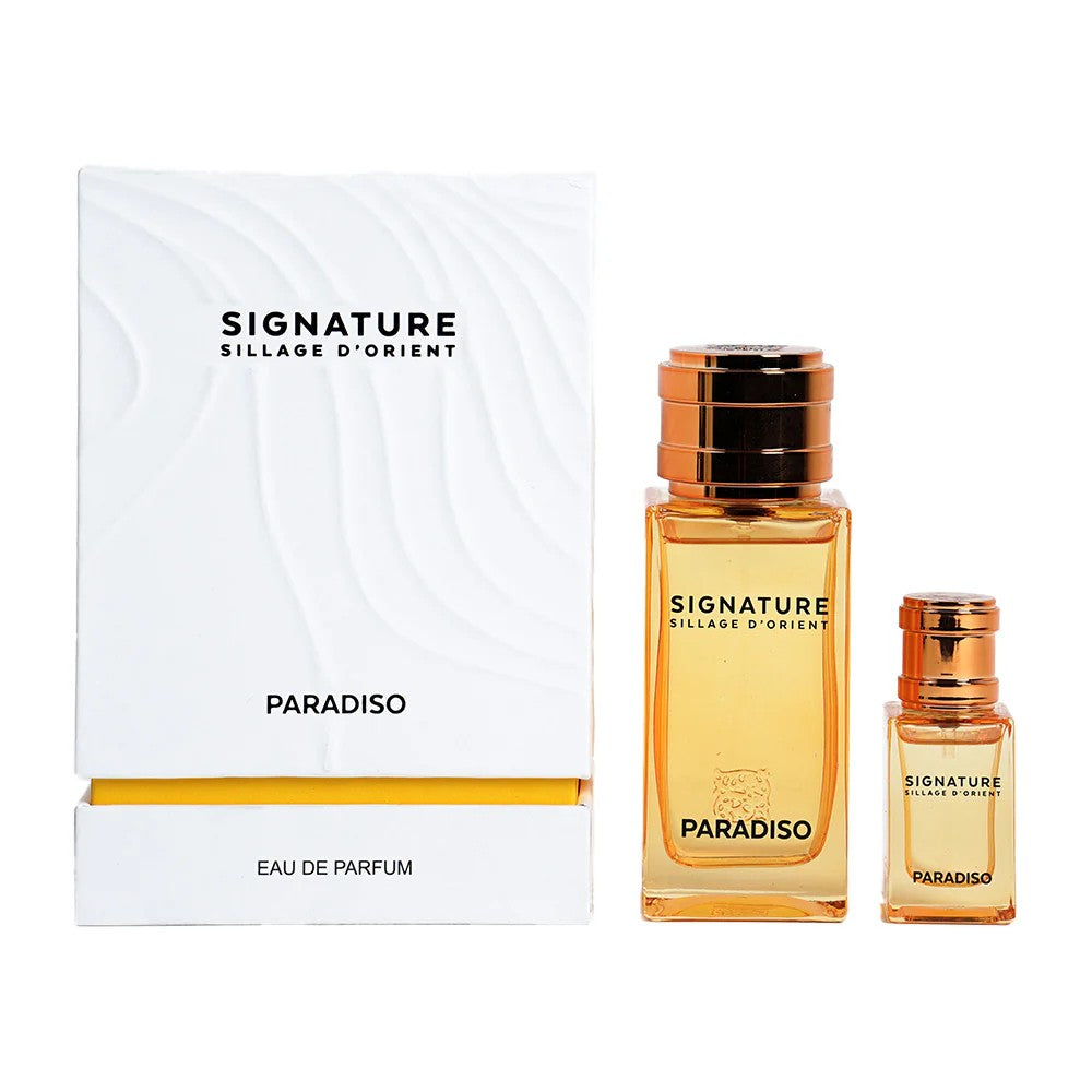 Signature Paradiso EDP 100ML+15ML Refillable Travel Spray