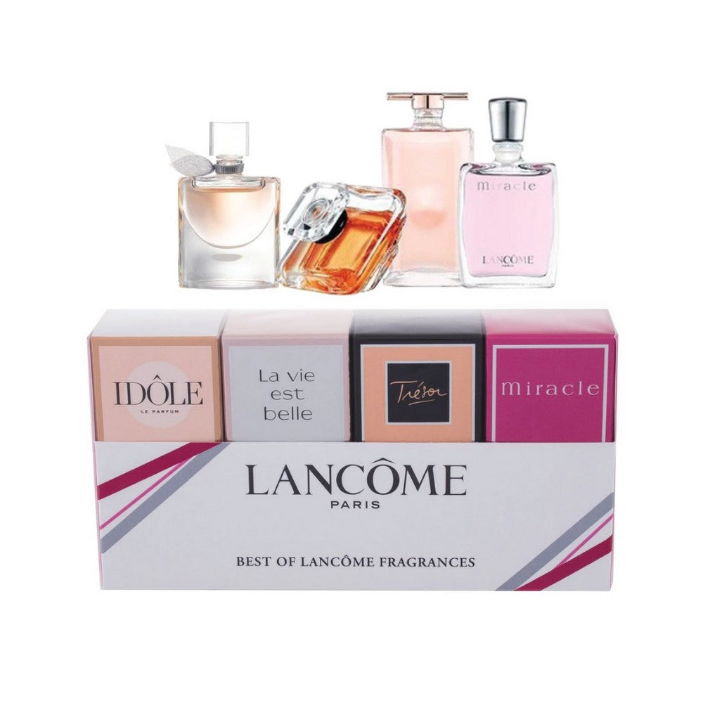 Lancome 4 Pc Miniature Set for Women