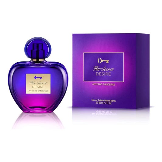Antonio Banderas Her Secret Desire EDT 80ML (For Women)
