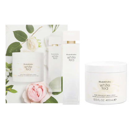 Elizabeth Arden White Tea EDT 100ML+Body Cream 400ML