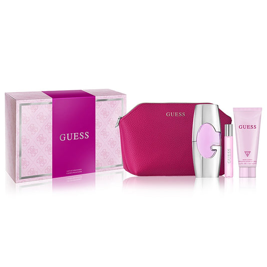 Guess Pink (W)Set EDP 75ML+EDP 15ML+BL100ML+Pouch (2023)