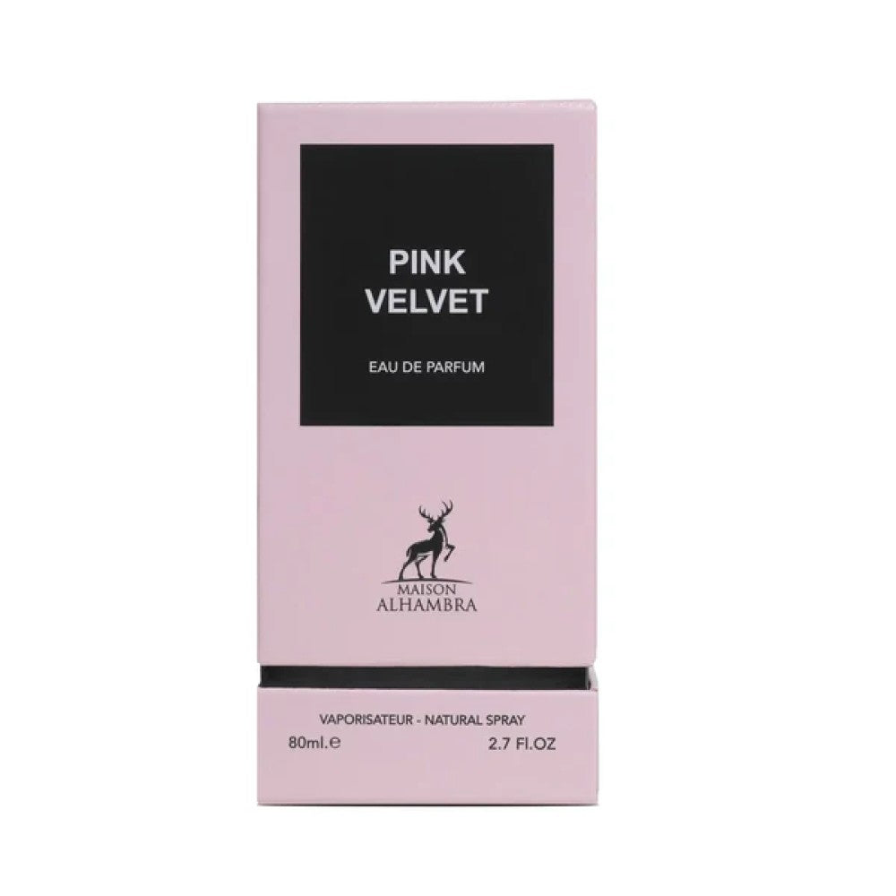 Maison Alhambra Pink Velvet Eau De Parfum 80ML (Rose Petals)
