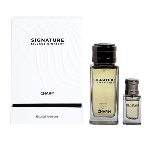 Signature Charm EDP 100ML+15ML Refillable Travel Spray