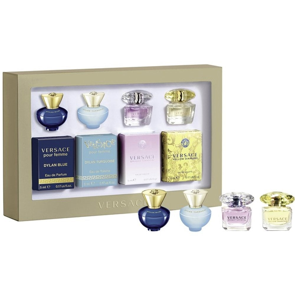 Versace Miniature Collection Gift Set 4x5ml (For Women)