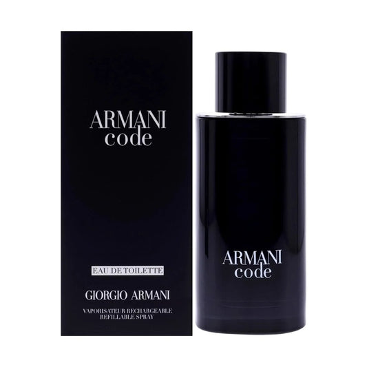 Giorgio Armani Code EDT 125ML Refillable (For Men)