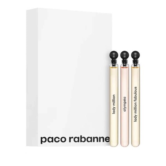Paco Rabanne Miniature Set EDP 3x4ml Lady Million+ Lady Million Fabulous+ Olympea (For Women)