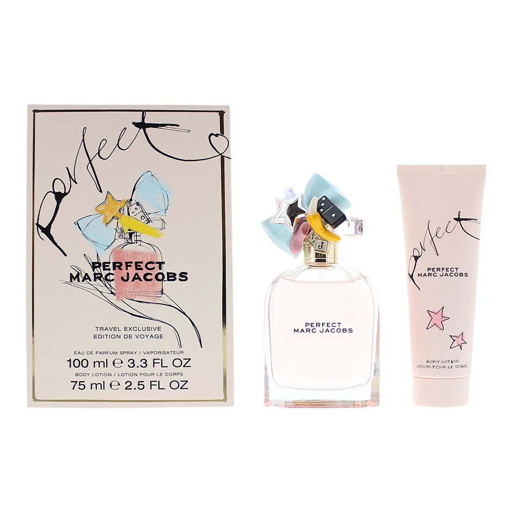 Marc Jacobs Perfect 100ml Edp + 75ml Body Lotion