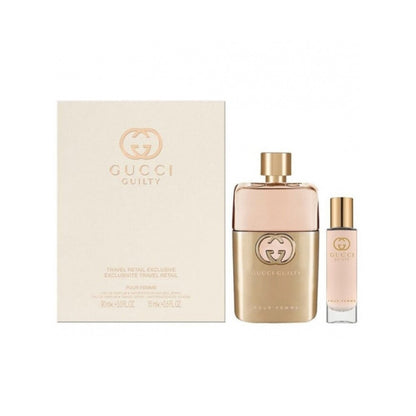 Gucci Guilty Pour Femme 90ml Edp + 15ml Edp Travel Spray